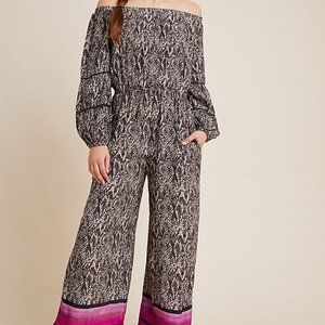 Anthropologie Bl-nk Louisa Printed Jumpsuit XS